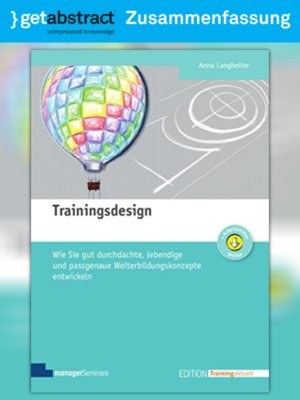 cover image of Trainingsdesign (Zusammenfassung)